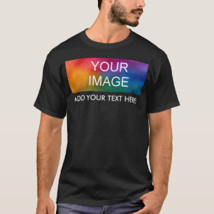 Personalisierte Frontdrucke Hinzufügen eines Textb T-Shirt