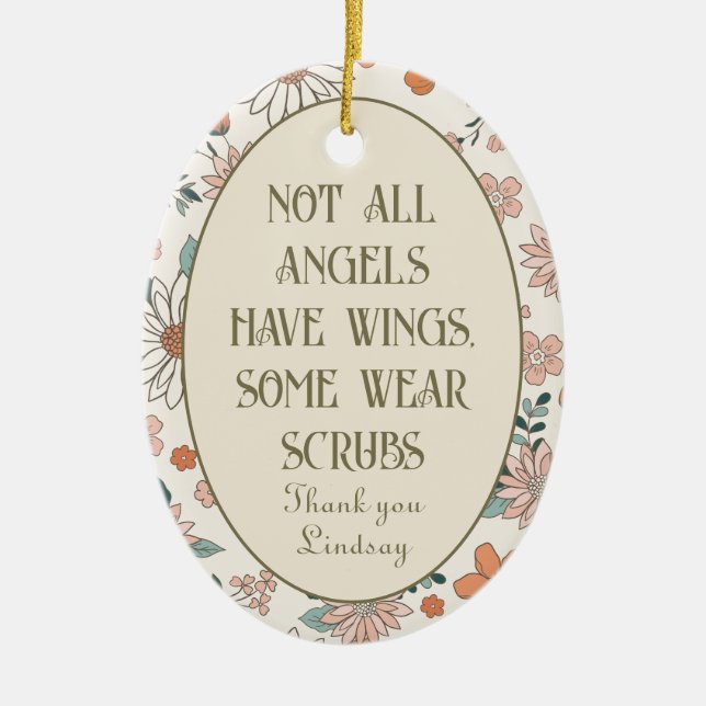 Personalisierte Frontline Weihnachtsschmuck (Vorne)