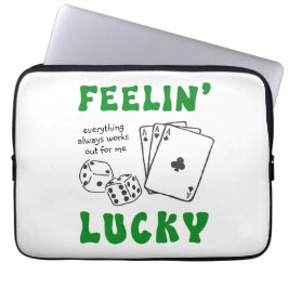 Personalisierte 'Fühle mich Glücklich' & Positive Laptopschutzhülle
