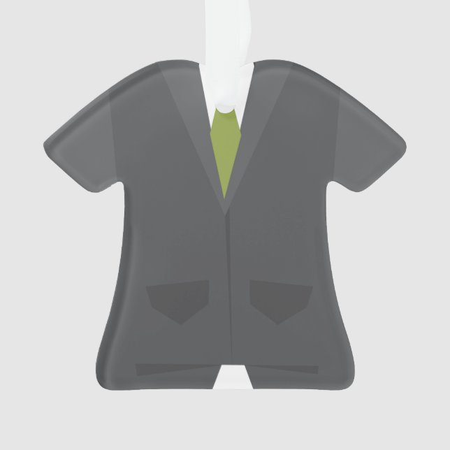 Personalisierte Führungskraft-Weihnachtsverzierung Ornament (Vorderseite)