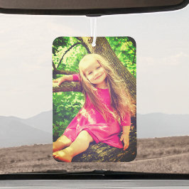 Personalisierte Fun Bright Filter Entenkinder Foto Autolufterfrischer