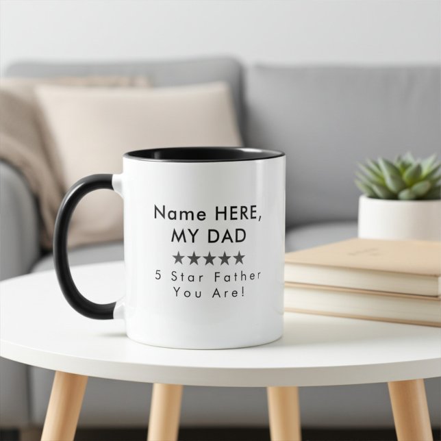 Personalisierte Fünf-Sterne-Tasse Tasse (Von Creator hochgeladen)