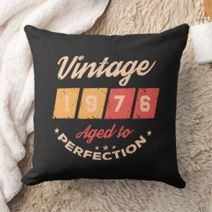 Personalisierte fünfzig Vintage 50. Geburtstagsfei Kissen