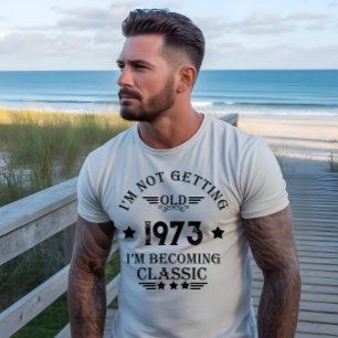 Personalisierte fünfzig Vintage 50. Geburtstagsfei T-Shirt