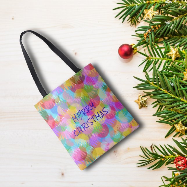 PERSONALISIERTE FUNKELND FARBIGE MERRY CHRISTMAS (Von Creator hochgeladen)