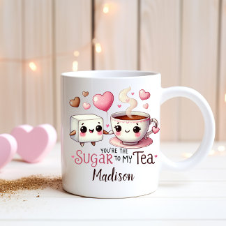 Personalisierte Funny Couples - Zucker für meinen Kaffeetasse