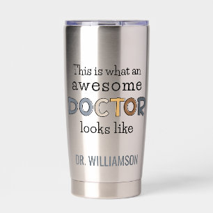 Personalisierte Funny Doctor-Geschenke Phantasti Thermobecher