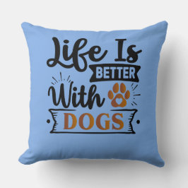 Personalisierte Funny Dog Quote Designs Kissen