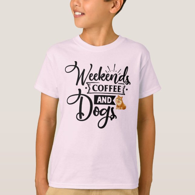Personalisierte Funny Dog Quote Designs T-Shirt (Vorderseite)