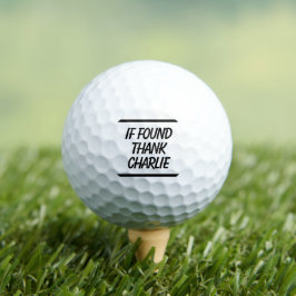 Personalisierte Funny Golf Balls Golfball