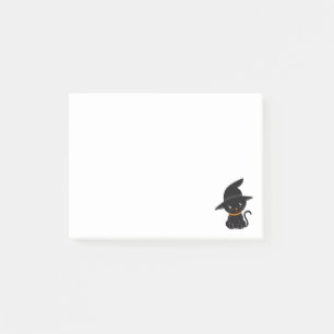 Personalisierte Funny Halloween Cat Post-it Klebezettel