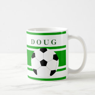 Personalisierte Fußball-Kaffee-Tassen Tasse