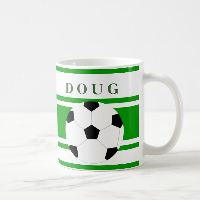 Personalisierte Fußball-Kaffee-Tassen Tasse (Rechts)