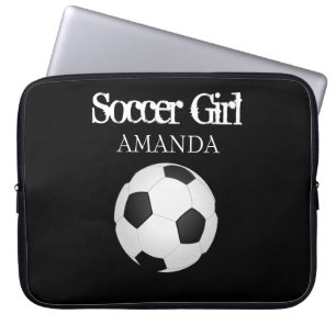 Personalisierte Fußball-Laptop-Hülle als Geschenk Laptopschutzhülle