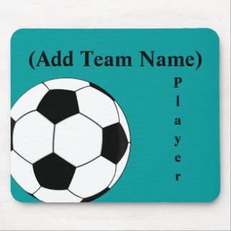 Personalisierte Fußball-Mausunterlage Mousepad