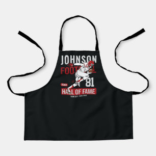 Personalisierte Fußball-Spieler-Mannschaftsnummer  Schürze