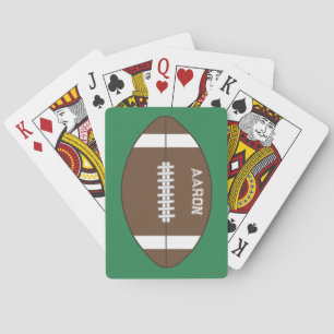 Personalisierte Fußball-Spielkarten-Geschenke Spielkarten