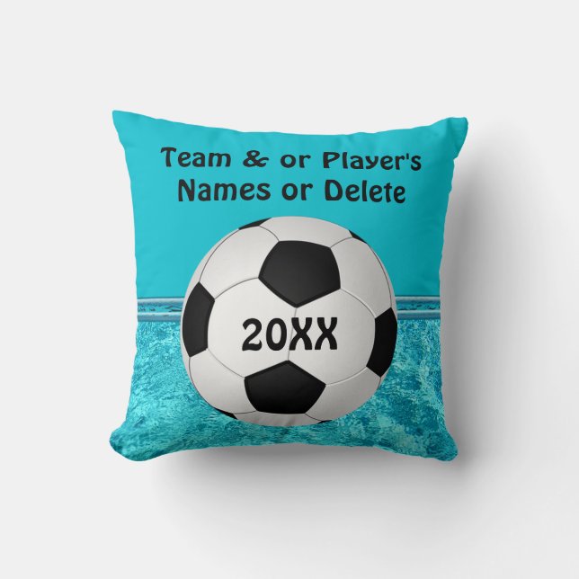 Personalisierte Fußball-Team-Geschenk-Ideen, Kissen (Vorderseite)