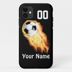 PERSONALISIERTE Fußball-Telefon-Hüllen IHRE ZAHL Case-Mate iPhone Hülle