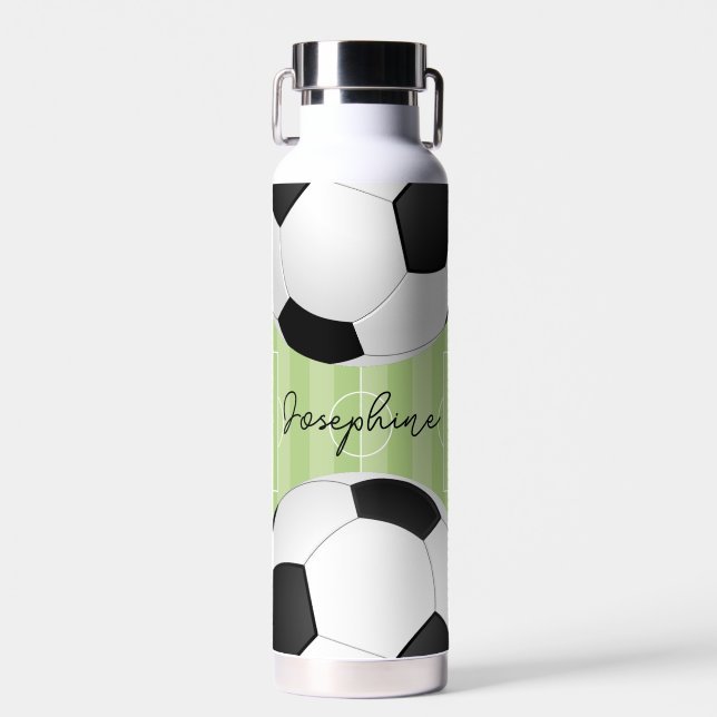 Personalisierte Fußball-Wasserflasche - Individuel Trinkflasche (Vorne)