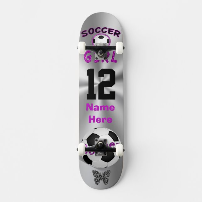 Personalisierte Fußballskateboard-Plattform für Skateboard (Vorderseite)