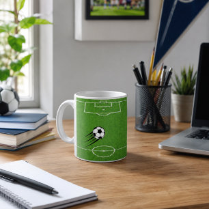 Personalisierte Fußballwelt-Tasse Kaffeetasse