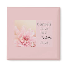 Personalisierte Gartentage, Geschenk für Gartenlie