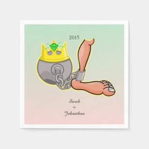 Personalisierte Gastgeschenk Hochzeit Serviette