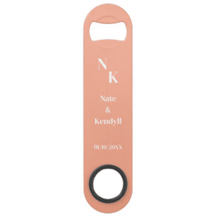 Personalisierte Gastgeschenk Hochzeit Speed Flaschenöffner