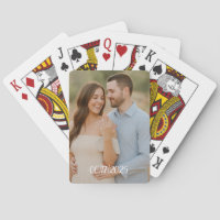 Personalisierte Gastgeschenk Hochzeit Spielkarten