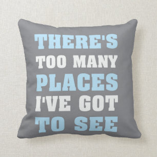 Personalisierte Geburt führt Flugzeug-Kissen Kissen