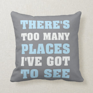 Personalisierte Geburt führt Flugzeug-Kissen Kissen