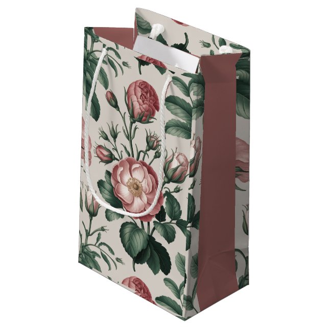 Personalisierte Geburtstagsgeschenk Kleine Geschenktüte (Rückseite Schrägansicht)