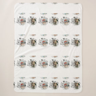 Personalisierte Geburtstagsgeschenke für den Enkel Sherpadecke