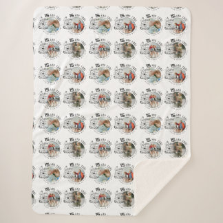 Personalisierte Geburtstagsgeschenke für den Enkel Sherpadecke