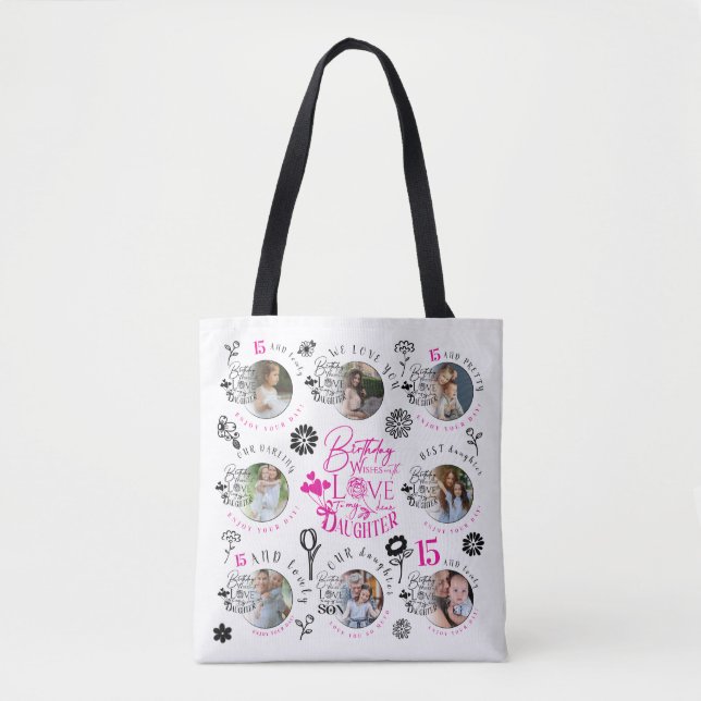 Personalisierte Geburtstagsgeschenke für Töchter (Vorderseite)