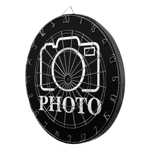 Personalisierte Geburtstagsgeschenkidee Hochladen  Dartscheibe (Vorderseite rechts)