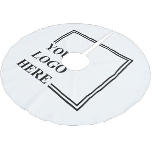 Personalisierte Geburtstagsgewohnheit Idee für sic Polyester Weihnachtsbaumdecke