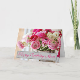 Personalisierte Geburtstagskarte - Shabby Chic Bou Karte