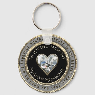 Personalisierte Gedenkstätte Schlüsselanhänger