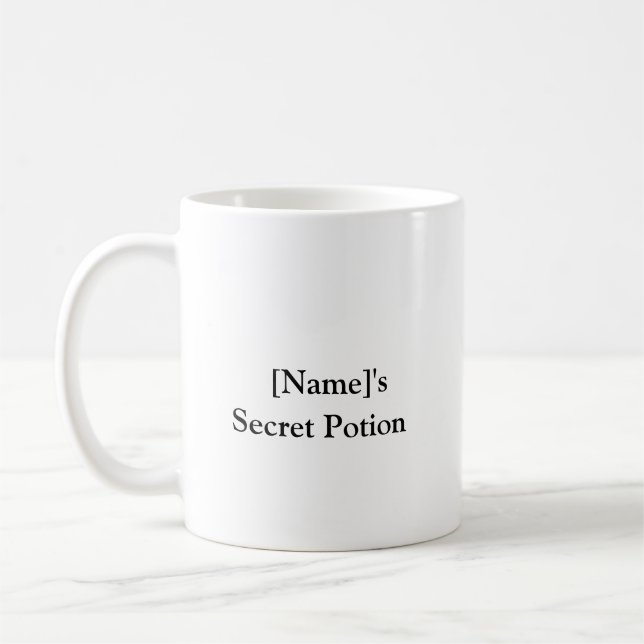 Personalisierte Geheimtränke Tasse - Individuelle  (Links)