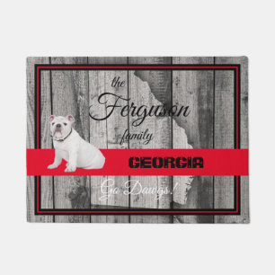 Personalisierte Georgia Door Mat Fußmatte