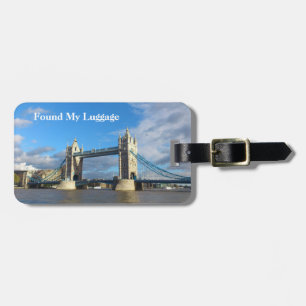 Personalisierte Gepäckanhänger-Tower Bridge London Gepäckanhänger