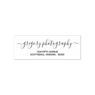 Personalisierte Geschäfts-/FirmenRücksendeadress Permastempel