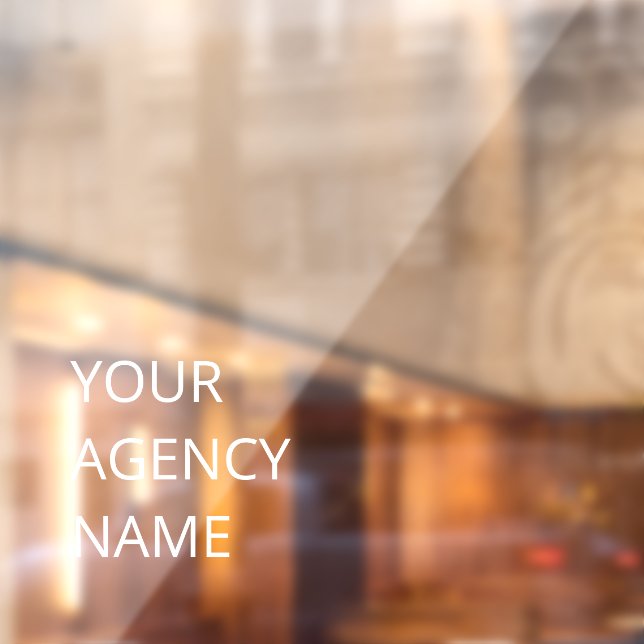 Personalisierte Geschäftspraxis Fensteraufkleber (Blatt 2)