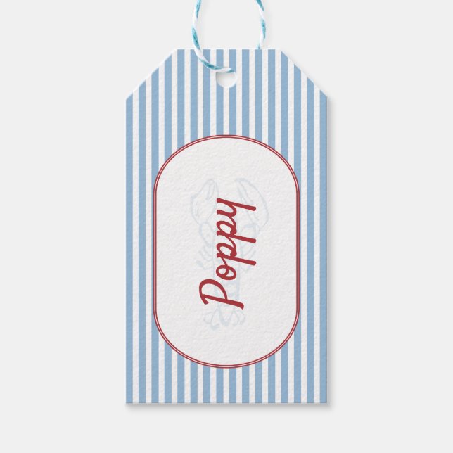 Personalisierte Geschenkanhänger (Vorderseite)