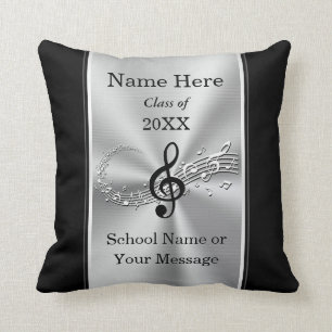 Personalisierte Geschenke für Abgeschlossen Musik Kissen