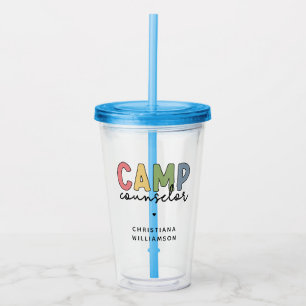 Personalisierte Geschenke für Camp-Berater Acryltrinkbecher