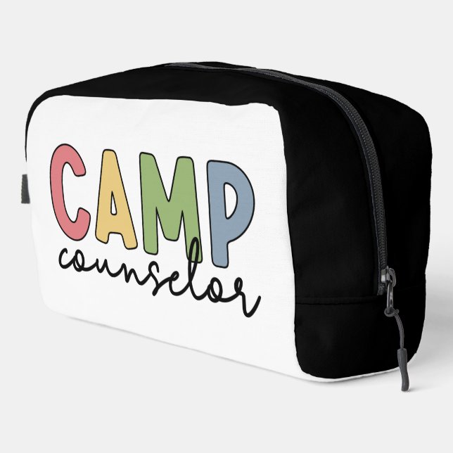 Personalisierte Geschenke für Camp-Berater Waschbeutel (Rechte Ecke)