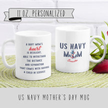 Personalisierte Geschenke für die Mama der US-Mari